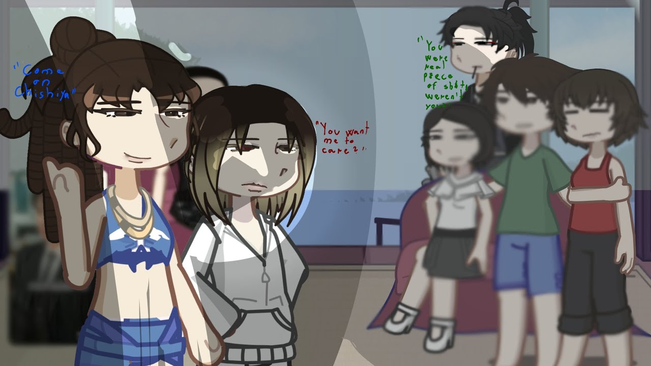 alice in borderland react to future? Mostly Chishiya   [2x]