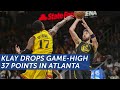 Steve Kerr calls Klay Thompson 37-point performance 'silver lining' in Hawks loss | NBC Sports BA