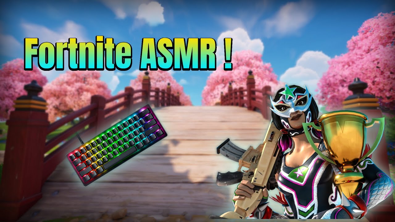 ASMR Fortnite | Razer Huntsman Mini Clicky Keyboard + Smooth Piece ...