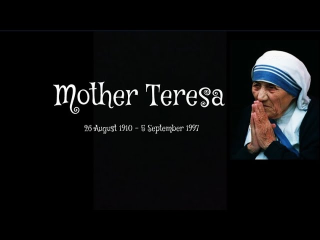 Mother Teresa,  hundred of the Best Quotes class=