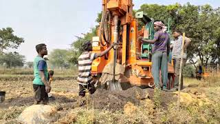 bore well drilling || 915 फीट मे 5एचपी पानी || kumran bore well