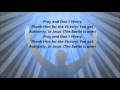 GI - Pray And Don't Worry (Lyrics)