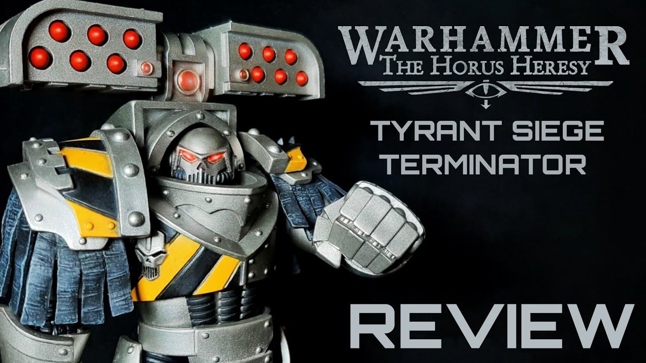 Iron Warriors Tyrant Siege Terminator Review 💀 Joytoy Warhammer 30K 