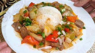 Популярное Уйгурское Блюдо ГАНФАН Очень вкусно и просто