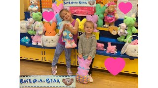 Easter Build a Bear Shopping Trip 2022 | Shop with Me |  | Sisters Vlog Spring Things to Do