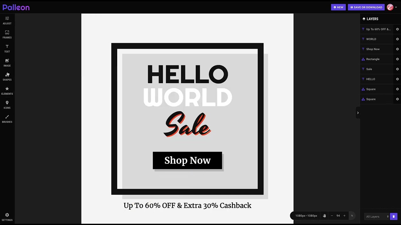 Template Library / Palleon - Photo Editor