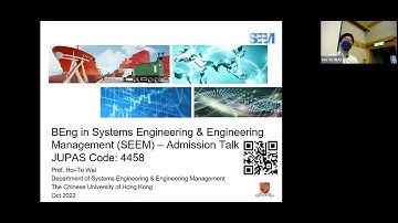 ADMISSION TALK FOR BENG SEEM (CUHK INFO DAY 2022)