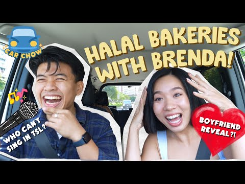 Exploring 3 Local Halal Bakeries With TSL's Sweetheart Brenda! | Car Chow | EP 1