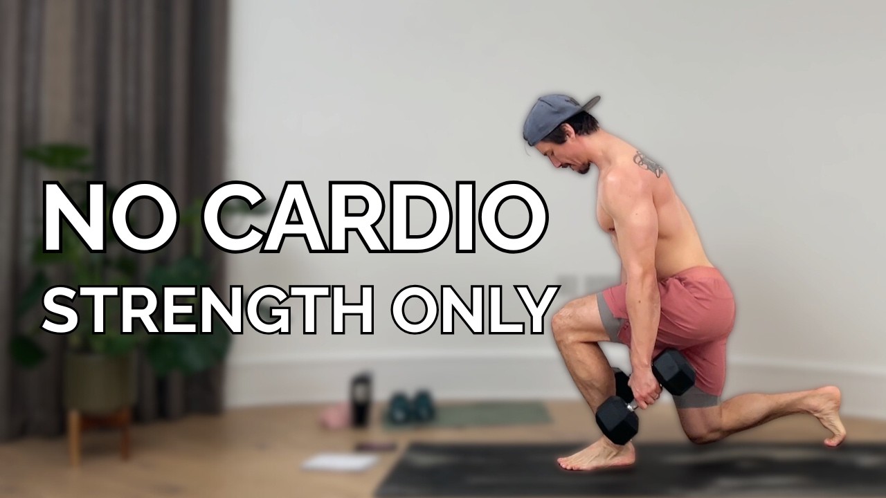 45 Min Full Body Dumbbell Strength Workout at Home (No Cardio) - YouTube