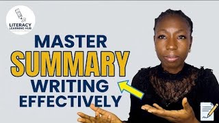 How To Write A Summary - BEST GUIDE