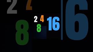 2 4 8 16