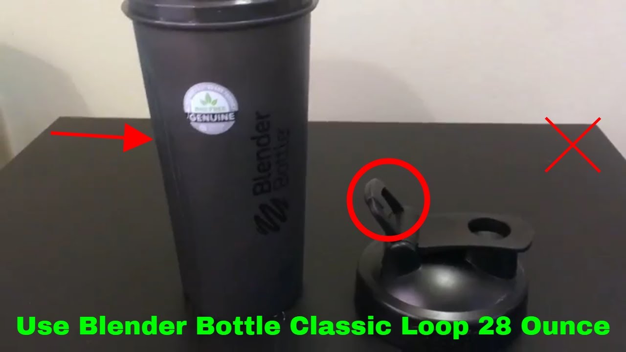 ✓ How To Use Blender Bottle Classic Loop 28 Ounce Review 