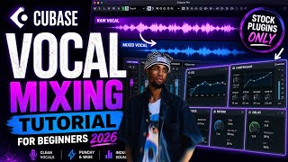 Cubase Easy Vocal Mixing For Beginners 2026