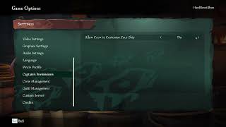 Sea Of Thieves - How To Allow Crew To Customise Your Ship | Check Crew Customization Options screenshot 4