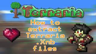 How to extract terraria xnb files