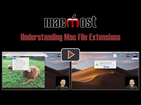 Understanding Mac File Extensions (MacMost #1881)