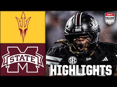 Arizona State Sun Devils vs. Mississippi State Bulldogs | Full Game Highlights | ESPN CFB