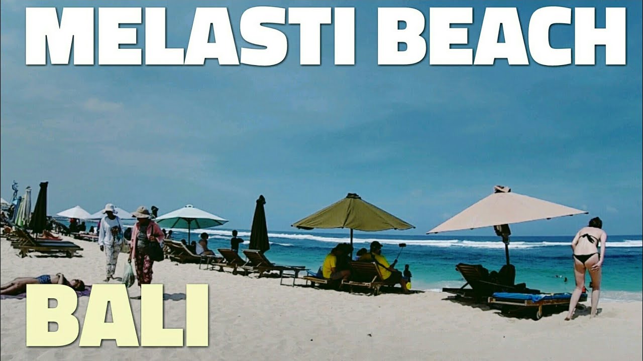 Melasti Beach Ungasan Bali Tandingan Pandawa