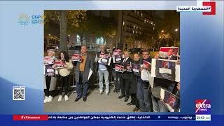 غرفة الأخبار| الجالية المصرية تنظم وقفة أمام السفارة المصرية في باريس للتضامن مع النائب عمرو درويش
