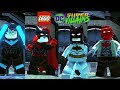 LEGO DC Super Villains All Bat Family Characters and Vehicles + Batcave Free Roam