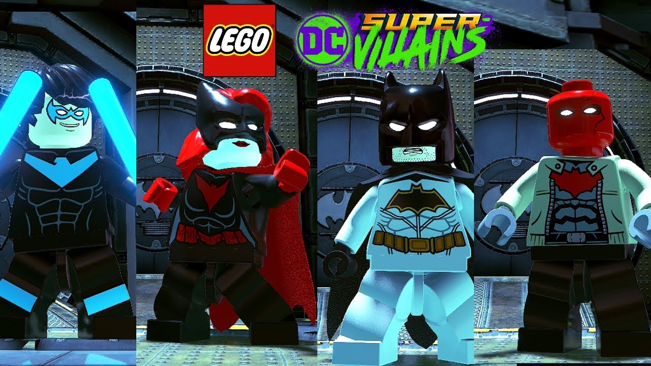 lego dc super villains batwing