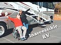 Getting a Quadriplegic into an Inaccessible RV!!