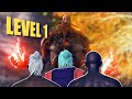 Can 3 Players Beat Elden Ring While Being LEVEL 1?