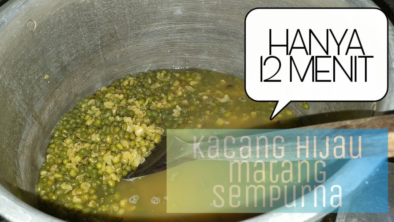 CARA MEREBUS KACANG HIJAU DG CEPAT TANPA DIRENDAM YouTube