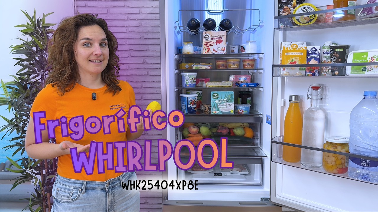 ❄ Whirlpool WHK25404XP8E | Frigor&iacute;fico combi 355l, Total No frost y muy eficiente