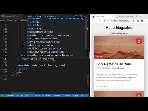 Create Multiple Cards with React Components