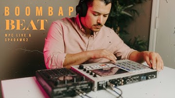 MPC Live 2 Beatmaking Video with SP404 MK2 | Slow Burn Sample Pack