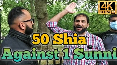 4K* 50 Shia Againt 1 Sunni! - Speaker's corner