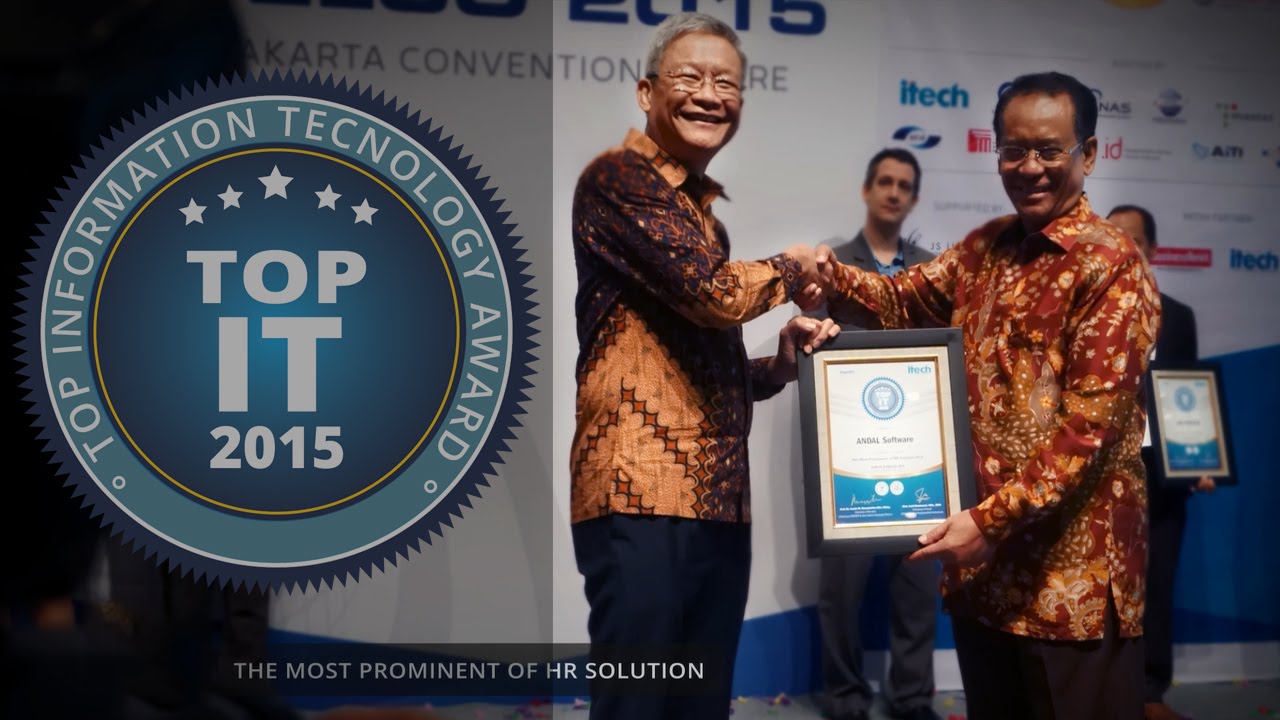 Congratulations Andal Software, TOP IT 2015 the most prominent of HR solution
