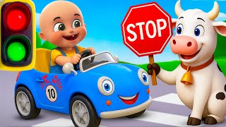 red little green light traffic light old macdonald farm