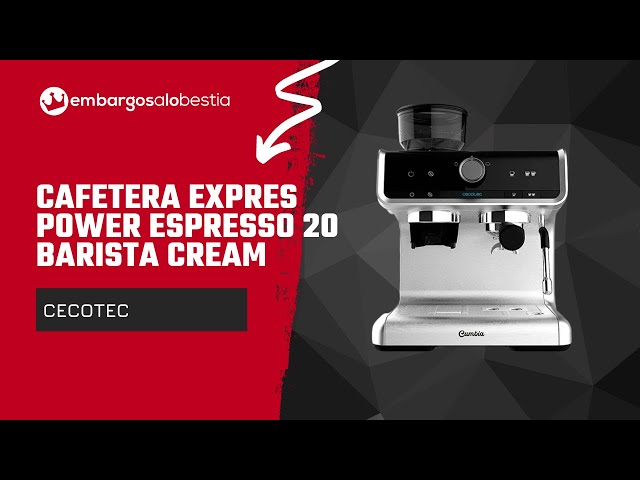 Cafetera Power Espresso 20 Barista Cream 