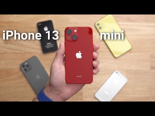 iPhone 13 mini Product RED Unboxing! - YouTube