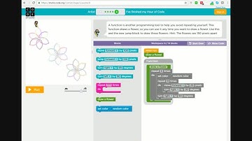 Hour of Code - Artist - Level 8