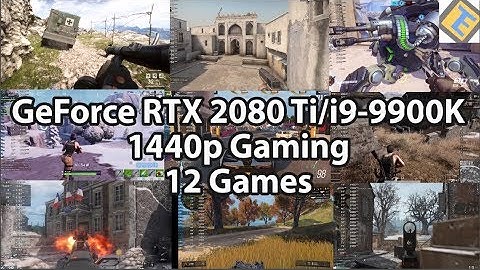 Gaming on GeForce RTX 2080 Ti & Intel i9-9900K, 144Hz 1440p Gameplay Benchmark Test