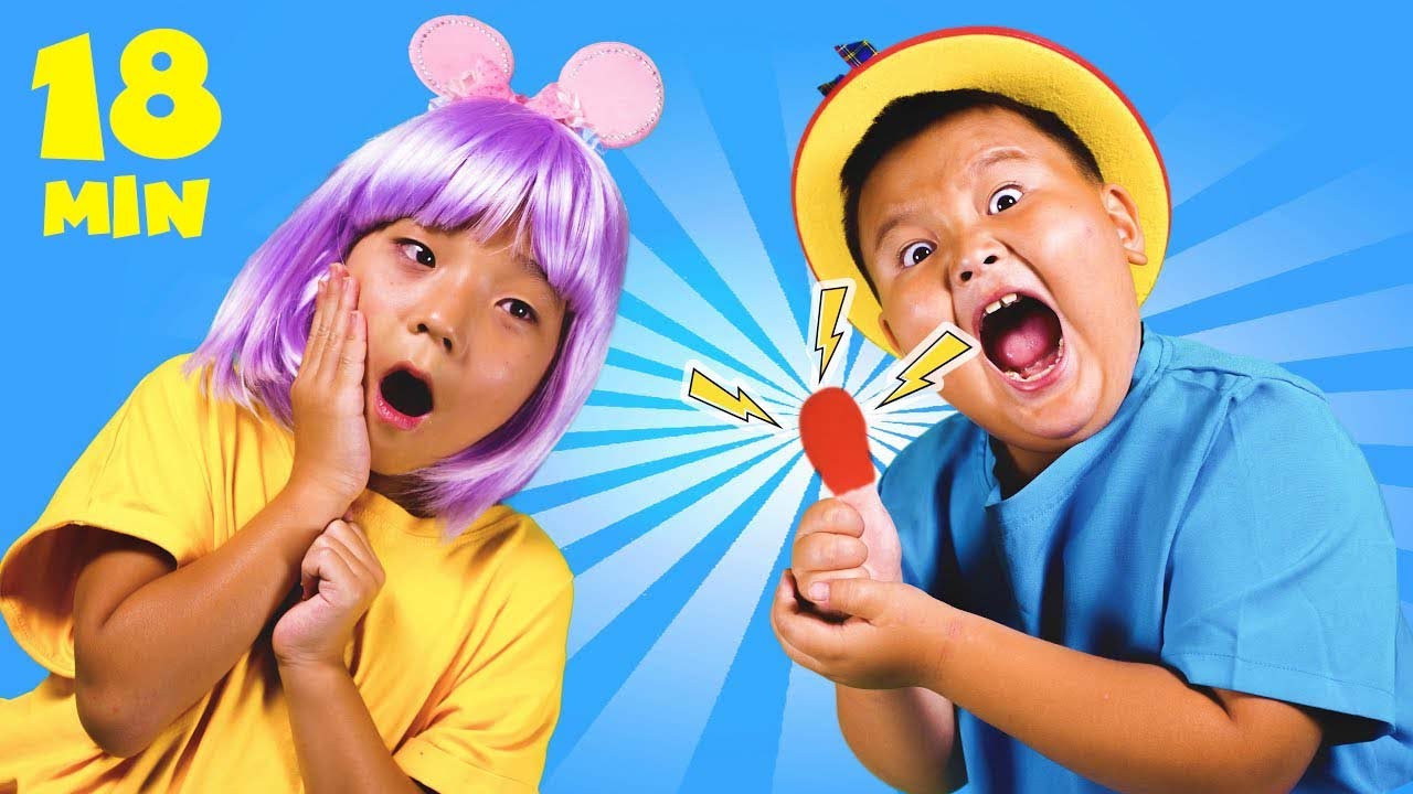 Big Grey Wolf Go Away! + More Nursery Rhymes & Kids Songs | Tiki Toons ...