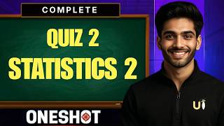 Statistics 2 in ONE SHOT | All Concepts & Qstns. Covered | Quiz 2 Jan 2026 | IIT MADRAS BS