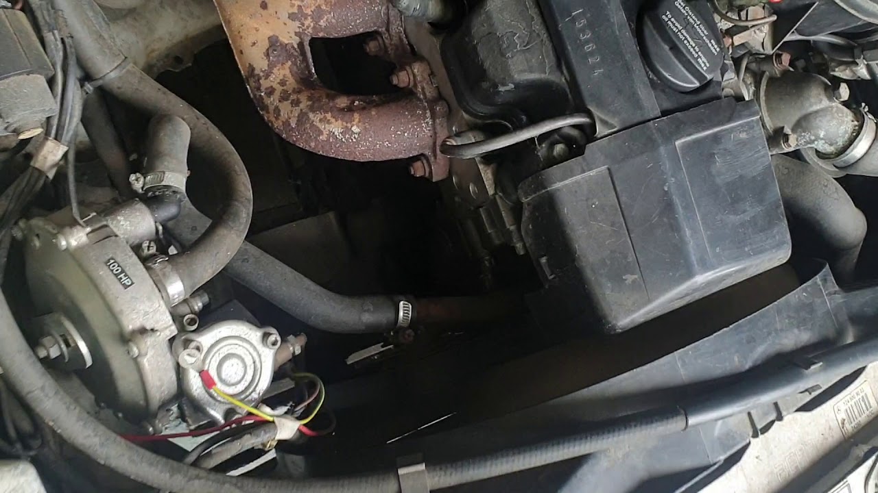 W124 260E cold start after 1 year YouTube