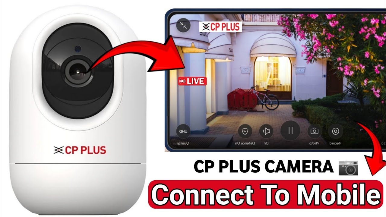 cp plus camera installation on mobile