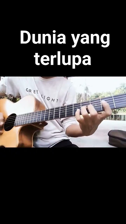 Peterpan - Dunia yang terlupa gitar instrument #shorts