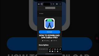 How to download Apk editor #viral #trending #apkeditor #youtubeshorts #shorts