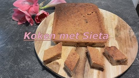 Bojo (kaneel) Surinaamse cassave cake