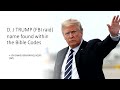TRUMP FBI RAID in Bible Codes