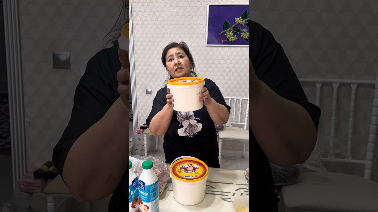 Такая сметана только у нас 😋🔥 Наш обычный день 