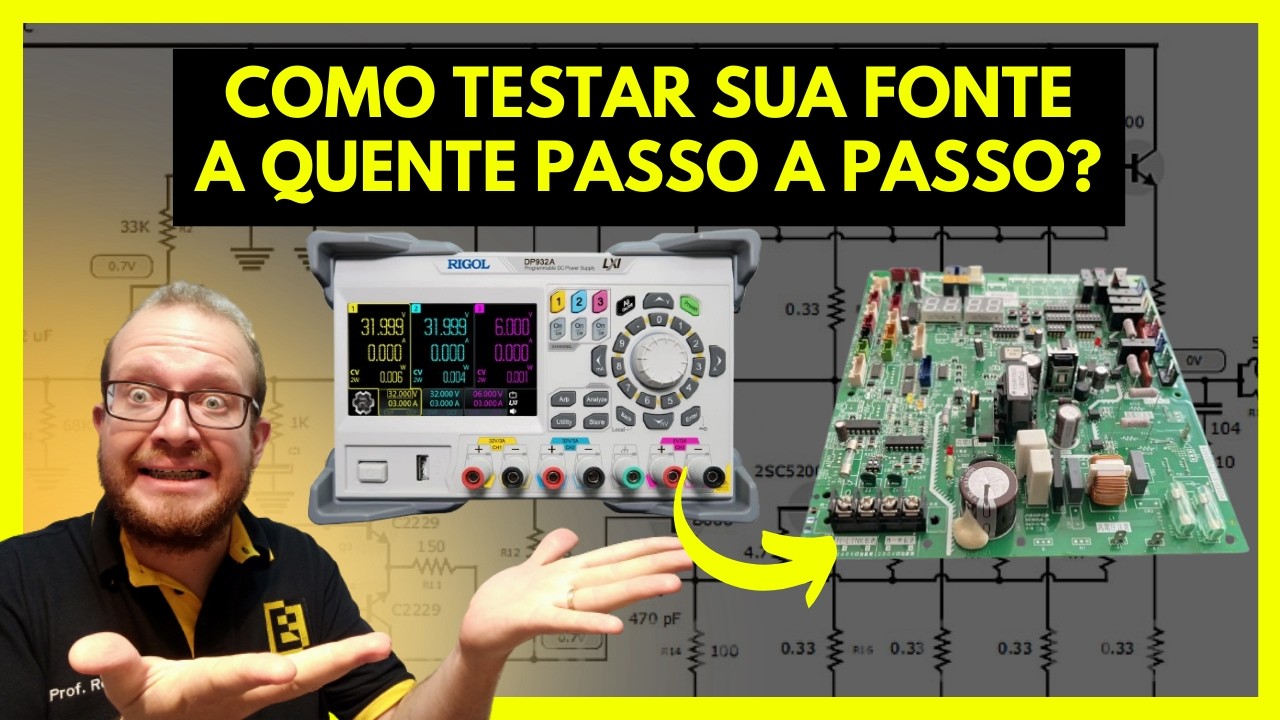 COMO LER ESQUEMA E FAZER O Primeiro Teste Energizado da PLACA? - Eletronica Facil