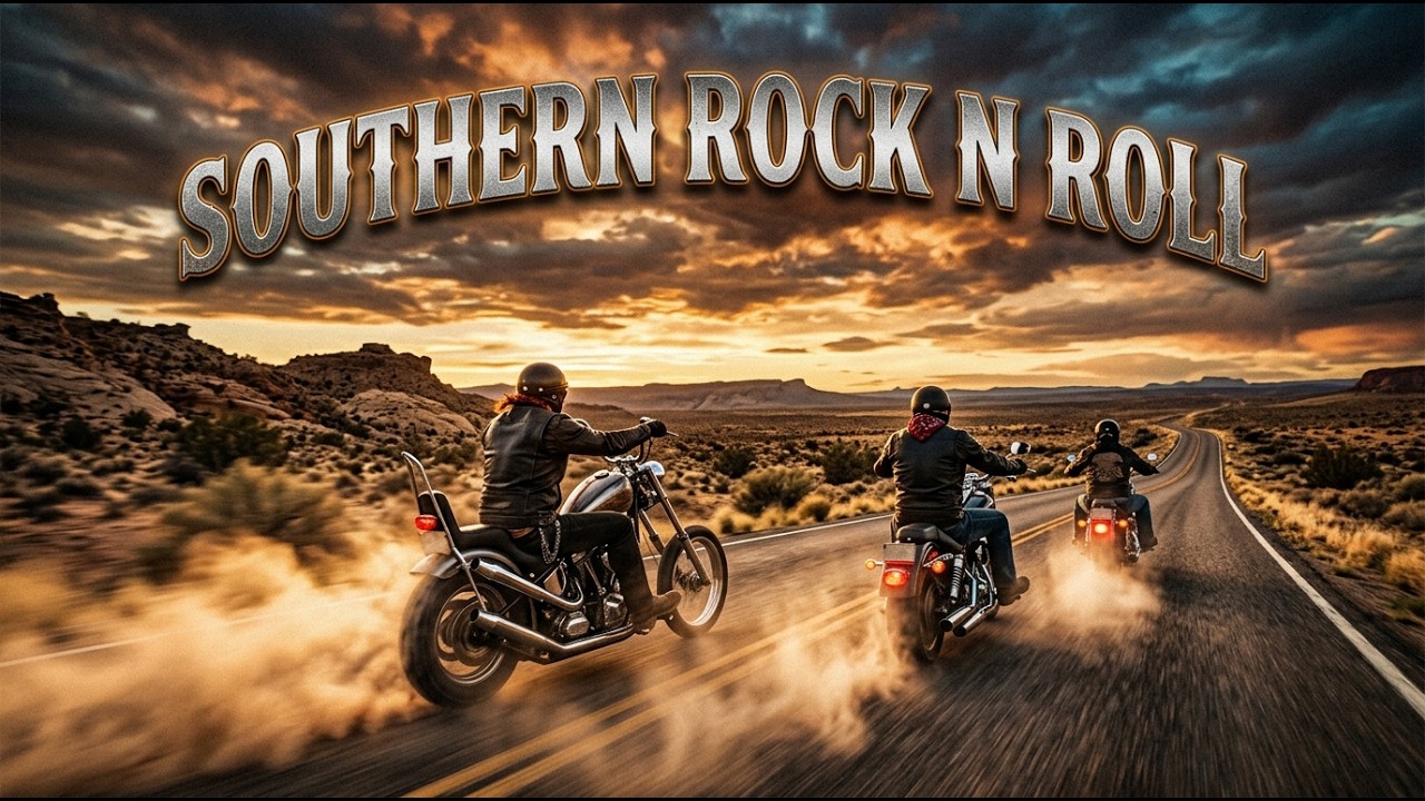 Southern Rock N Roll 🔥 Biker Anthems Born for the Open Road