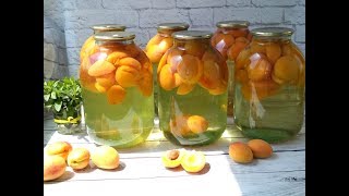Компот из абрикосов на зиму. Два вкусных и проверенных рецепта! Компот из абрикосов на зиму. Два вкусных и проверенных рецепта!